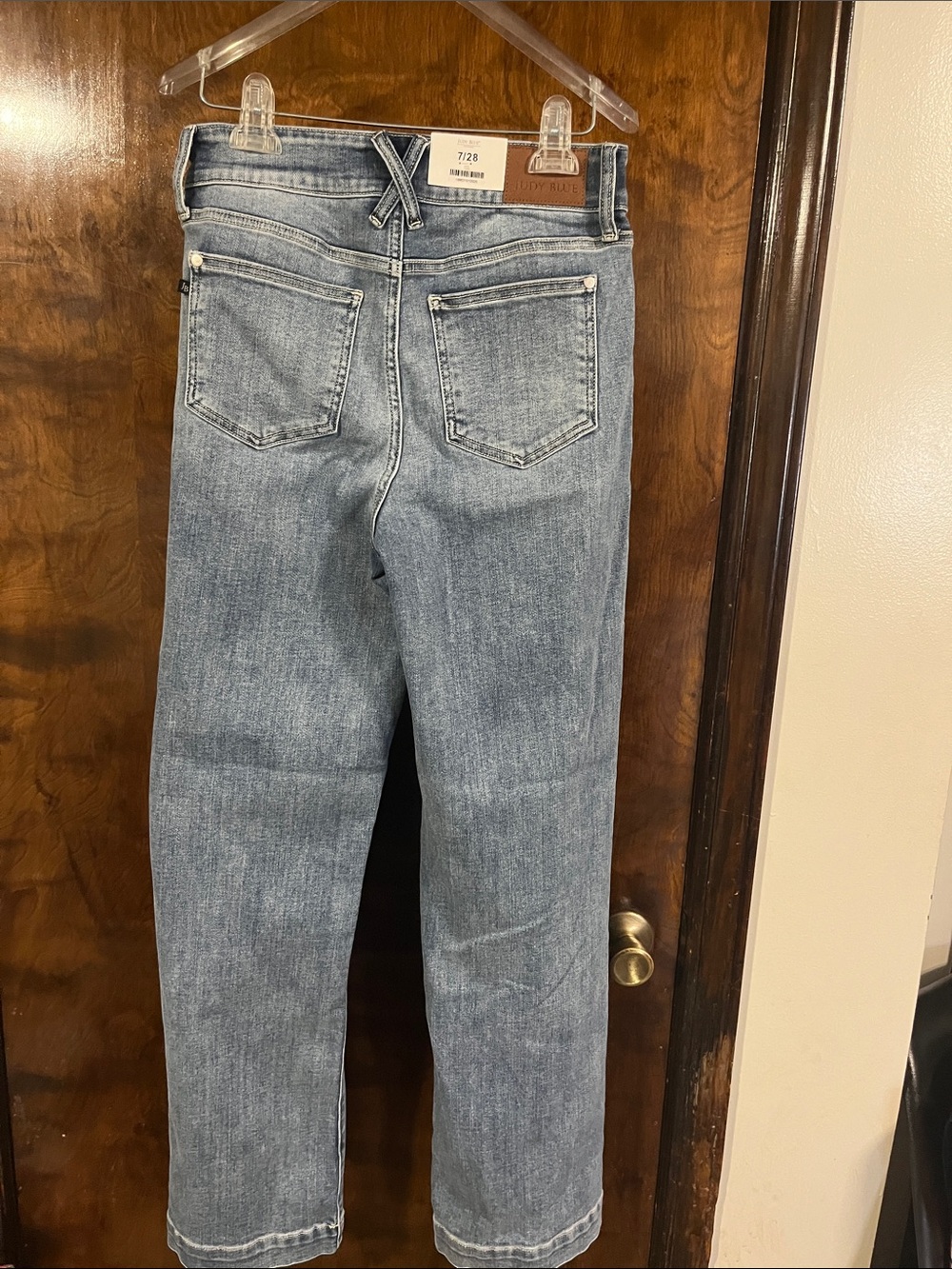 BNWT Judy Blue Light Wash Blue Flare Jeans